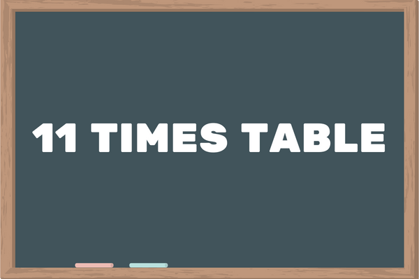 11 TIMES TABLE - TIMESTABLEKIDS.COM